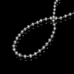 Цепь упр. металич. 4,5х6,0 мм Хром матовый (На отрез)