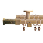 Двухрядный потолочный карниз для штор «Трезано» (20 А 200)