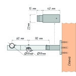 Удлинитель кронштейна «Турин» (БГ)
