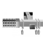 Однорядный стеновой карниз для штор «Зебрано» (20 НС 200)