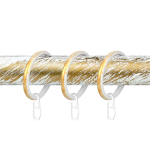 Кольцо 25 круглое с крючком упак. 10 шт (БЗА)