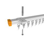 Заглушка торцевая для профиля «Отель» Белый (Пластик)