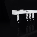 фото профильный карниз для штор «отель» белый в интернет-магазине Олексдеко