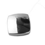 Магнит квадратный двусторонний размер 3,4 см для легкого веса штор с леской 29 см (Х)