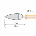Наконечник «Линия» (16 А/ЗМ)