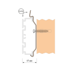 Скоба MGS (Серый)