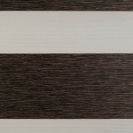 Ткань для рулонных штор «День-ночь» коллекция «Саванна» Шоколад