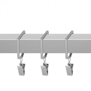 Кольцо «Квадро» с зажимом упак. 10 шт (20х20 ХМ)