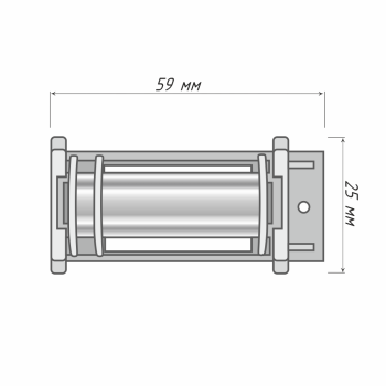 Каретка «Мадрид» / «Милан» усиленная максимальная намотка 5 пог.м.