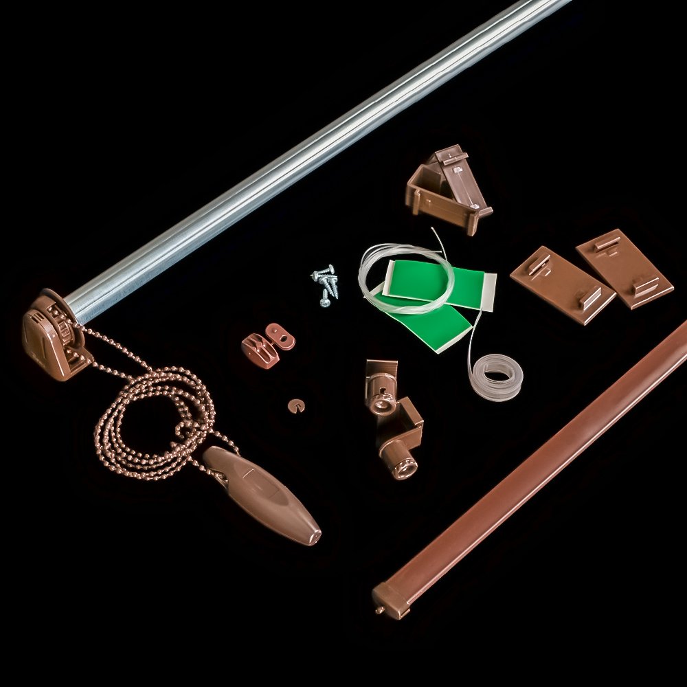 Механизм для рулонной шторы «Мини» коричневая