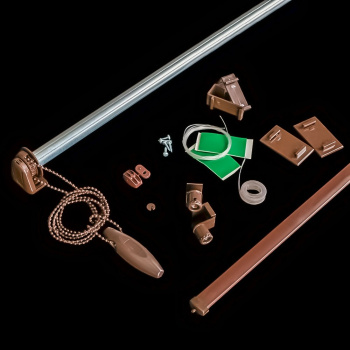 Механизм для рулонной шторы «Мини» коричневая