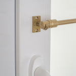 Карниз-кафе «Невада» латунь (12 мм 55-85)