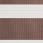 Ткань для рулонных штор «День-ночь» коллекция «Соло» Капучино