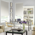 Рулонная штора «Мини» Квадро/Жемчуг (98 х 170)