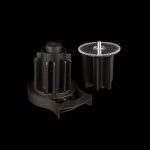 Подъемный мех. «Rutroller» с заглушкой ø44 мм для рул. шторы (Черный)