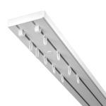 фото двухрядный потолочный пластиковый карниз «olexdeco» в интернет-магазине Олексдеко