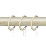 Кольцо 25 круглое с пластиком и крючком упак. 10 шт (БЗ)