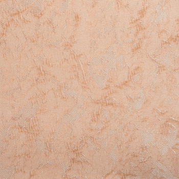 Рулонная штора «Moncada» ø38 фурнитура Белая. Ткань коллекции «Шелк» Мокка