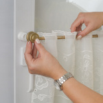 Карниз-кафе «Аризона» латунь (12 мм 85-135)