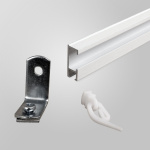 Карниз для ванной (метал. 200 см)