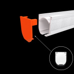 Заглушка торцевая «Мадрид» упак. 200 шт (Белый)