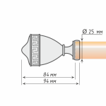 Наконечник «Версус» (25 ХМ)