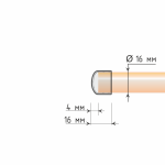 Наконечник «Заглушка» (16 ХМ)