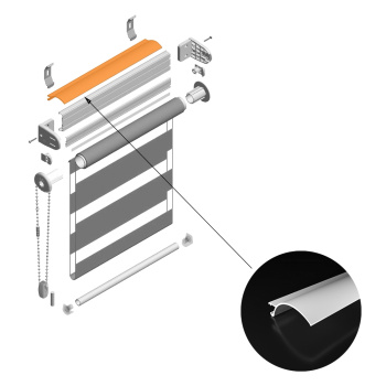 Кассета MGS L= 4 м Белый глянец