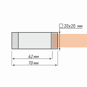 изображение наконечник «квадро» на olexdeco.ru