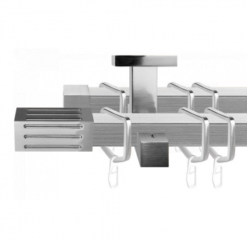 изображение двухрядный потолочный карниз для штор «антарес» на olexdeco.ru
