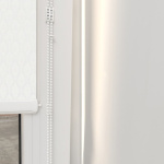 Рулонная штора «Мини» Санторини/Белый