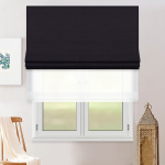 Римская штора «Вена» день-ночь «Каир» Графит