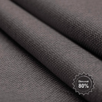 Римская штора «День-ночь» белый подъем. мех. «Монро» Dim-out Графит («Твинс One Touch» L=110 см H=170 см)