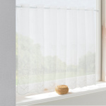 Штора-кафе «Butterfly» молоко высота 60см (Ширина 90см)