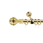 Однорядный стеновой карниз для штор «Фаберже» (16 З 280)