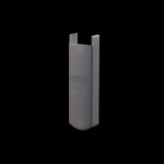 Заглушка пластиковая кронштейна стенового (Серый)