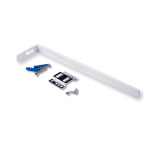 Кронштейн для потолочного карниза ПВХ с пластиной 250х60 мм (Комплект)