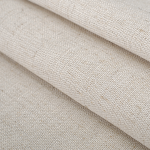 Римская штора «Тулон» индивидуальный размер «Лен» Молочно-кремовый