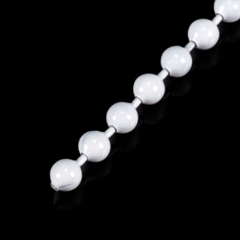 Цепь упр. металич. 4,5х6,0 мм Белый (На отрез)