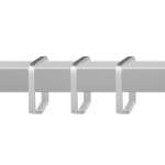 Кольцо «Квадро» с пластиковой вставкой упак. 10 шт (20х20 ХМ)