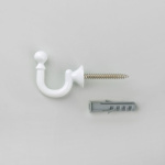 Крючок винтовой 30 мм (БГ)