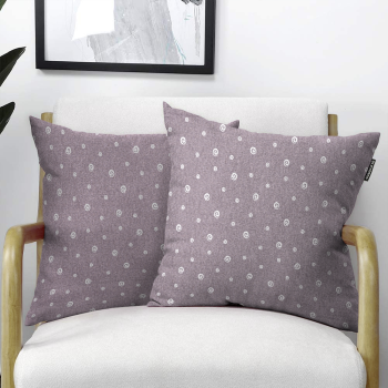 Подушка декоративная «Line Perle» «Lino» сирень (холлофайбер)