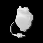 Каретка «Римская» подъемная в сборе 250 см с белой лентой (И724 (крючок))