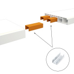 Соединительный элемент для шины потолочной упак. 10 шт (Прозрачный)