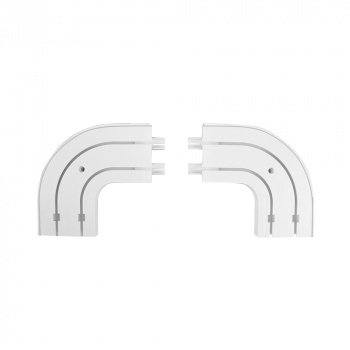 изображение комплект поворотов для шины потолочной двухрядной «olexdeco» на olexdeco.ru