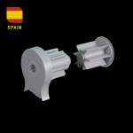 Подъемный мех. «Rutroller» с заглушкой ø44 мм для рул. шторы (Серый)