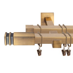 Двухрядный стеновой карниз для штор «Занотти» (20 А 200)