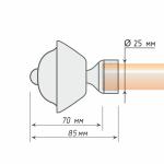 Наконечник «Патисс» (25 А)