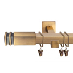 Однорядный стеновой карниз для штор «Занотти» (20 А 320)