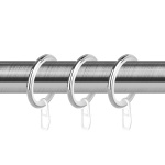 Кольцо 25 круглое с пластиком и крючком упак. 10 шт (НС)